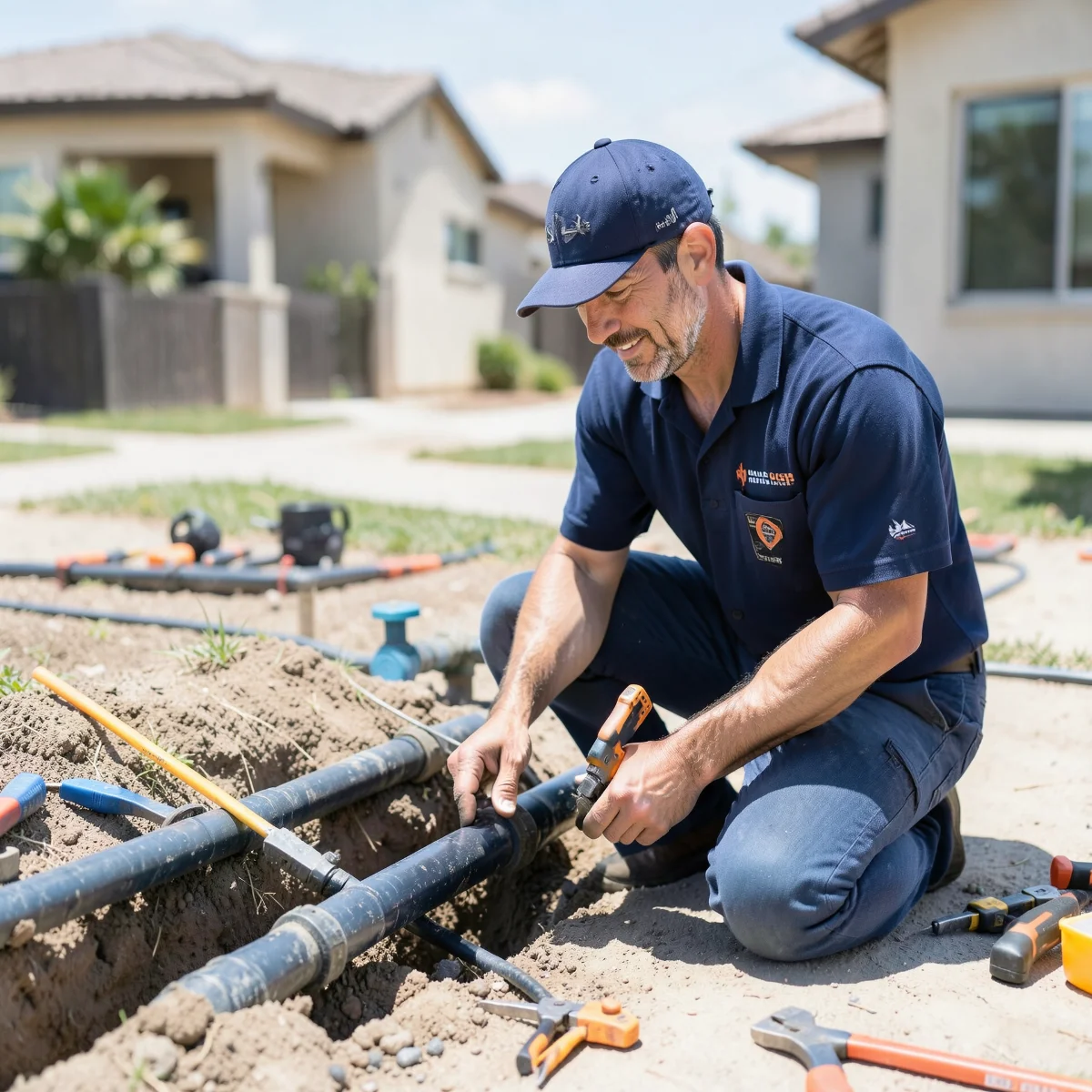 Water Line Repair in Colton, CA