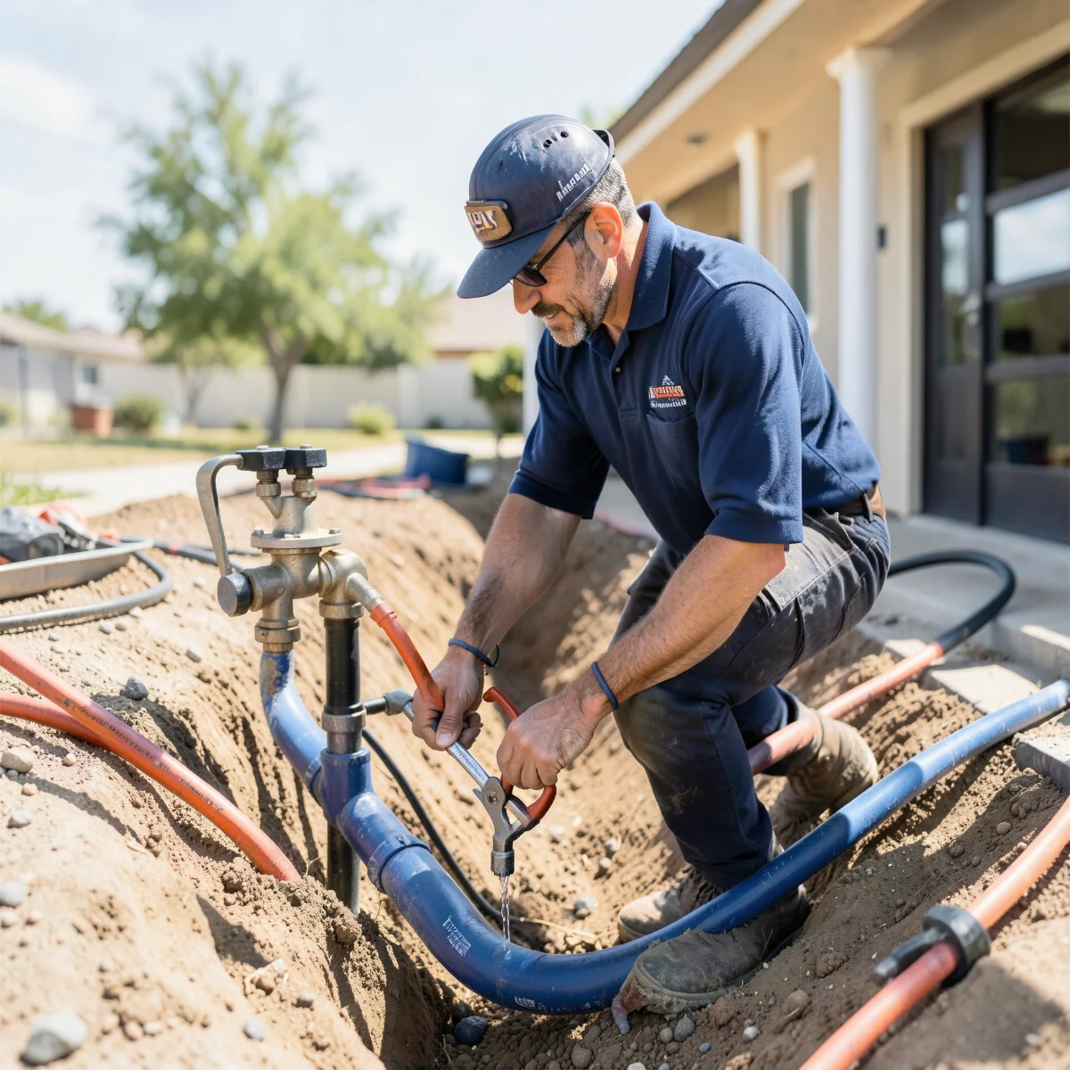 Water Line Replacement in Colton, CA